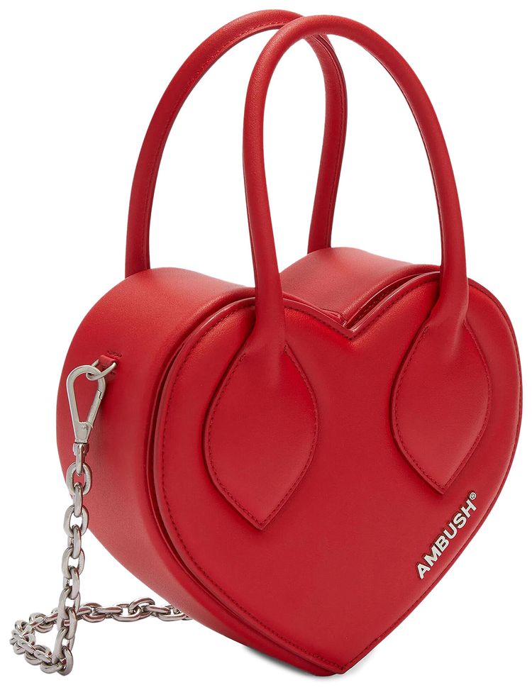 Ambush Heart Handle Bag Red