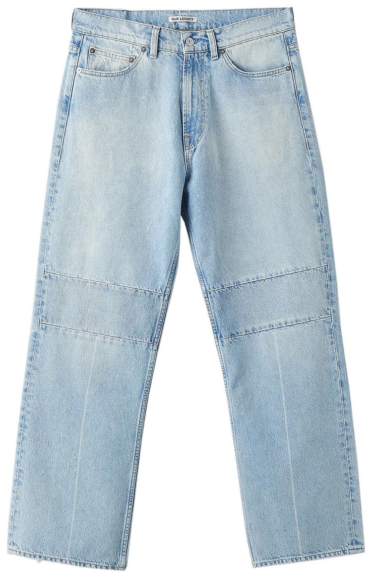 Our Legacy Extended Third Cut Denim Pants Blue