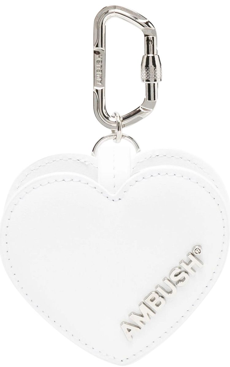 Ambush Heart Airpods Case White
