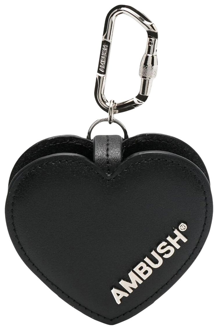 Ambush Heart Airpods Case Black