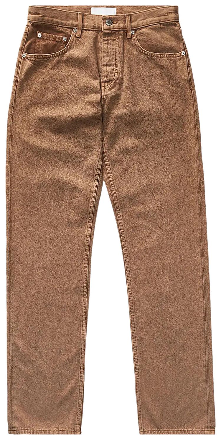 Helmut Lang 98 Classic Cut Pants Rust