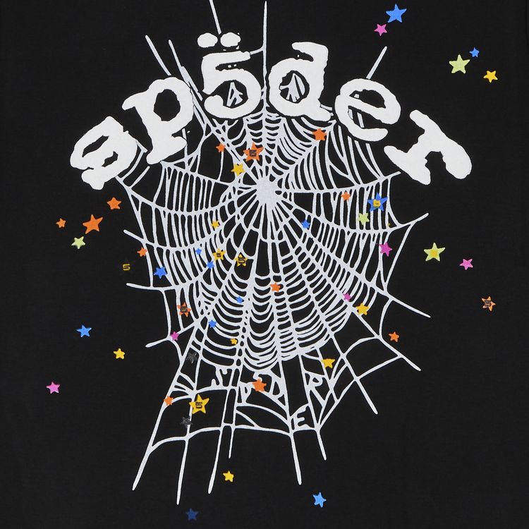 Sp5der OG Web V2 Baby Tee Onyx