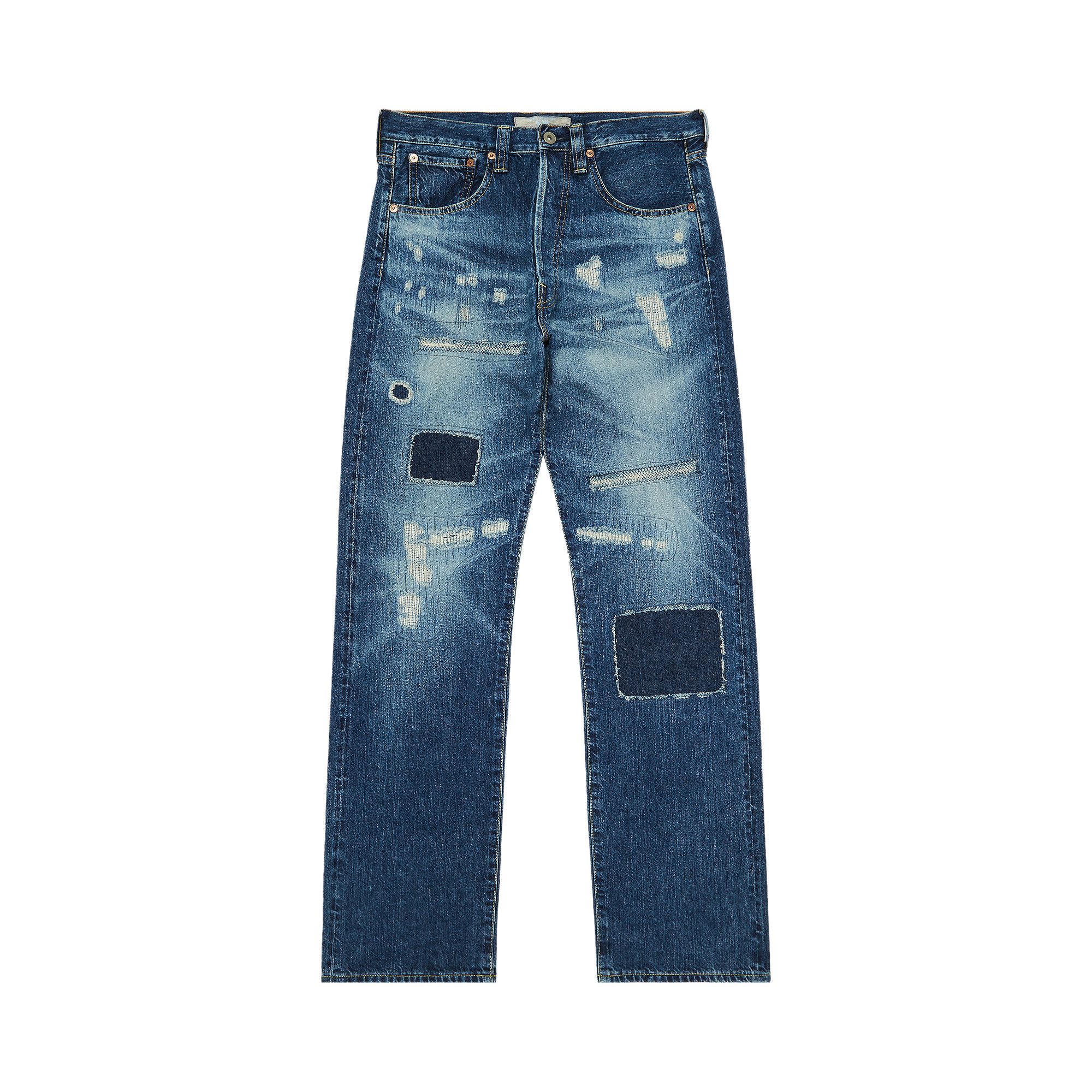 junya watababe デニム Buy Junya Watanabe MAN Distressed Selvedge Denim 'Indigo' - WN