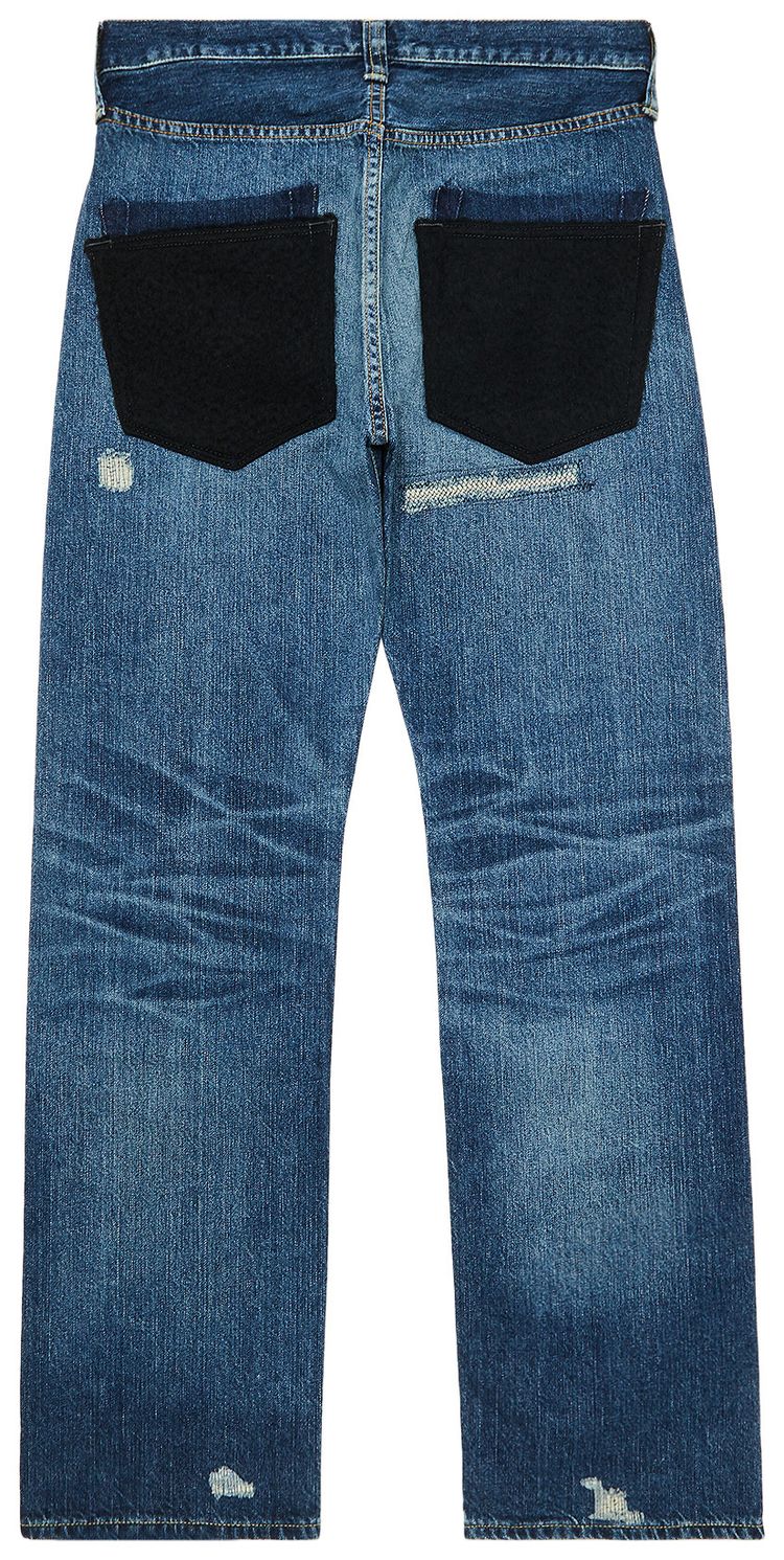 Junya Watanabe MAN Distressed Selvedge Denim Indigo