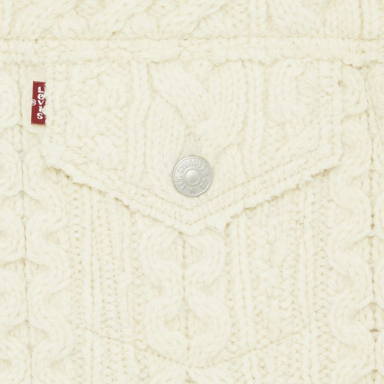 Junya Watanabe MAN x Levis Wool Trucker Jacket Natural