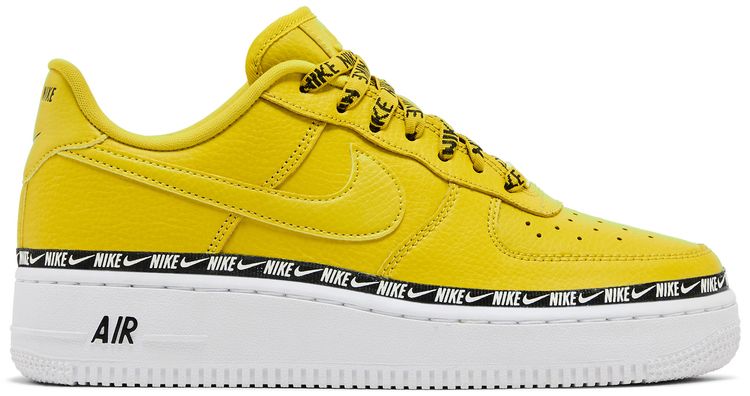 Wmns Air Force 1 Low SE Premium Overbranding Bright Citron