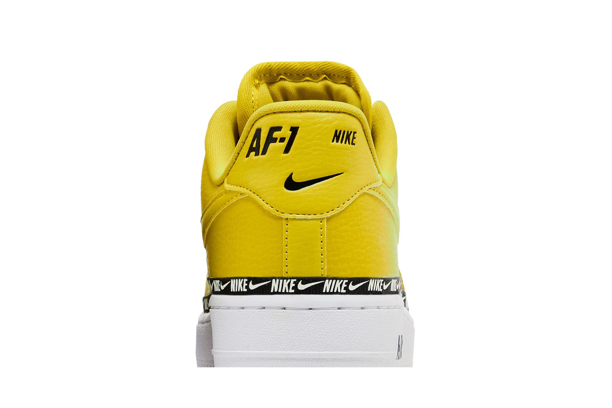 nike yellow air force 1 07 se premium trainers