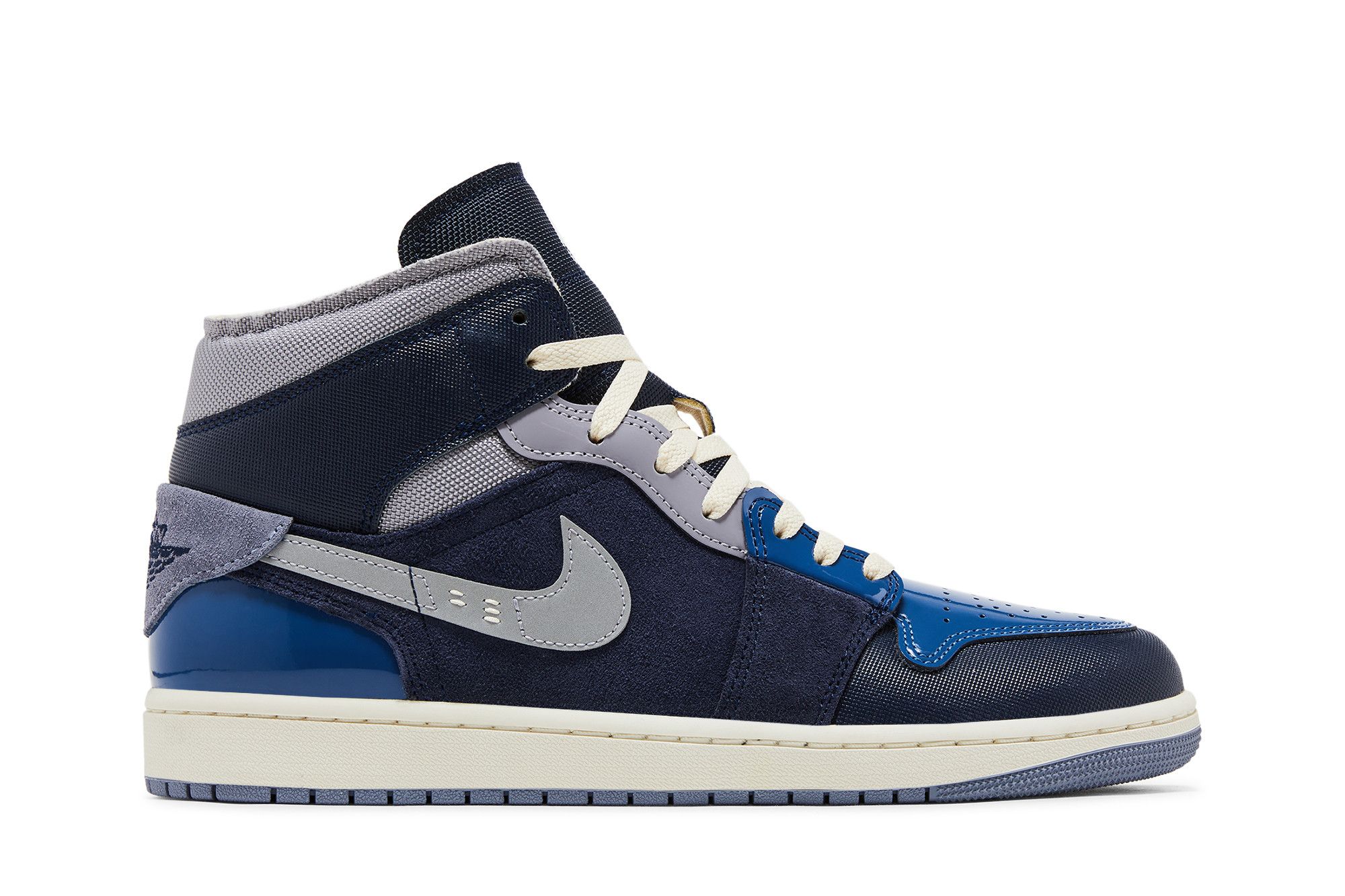 Buy Air Jordan 1 Mid SE Craft 'Inside Out - Obsidian