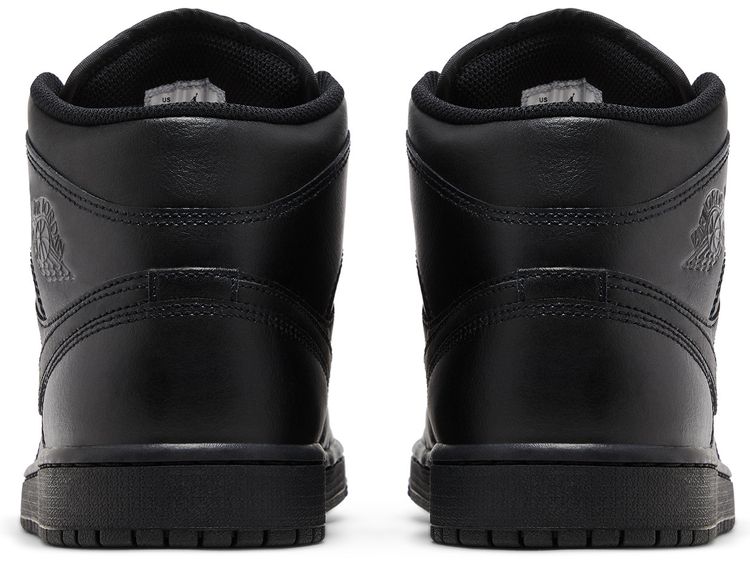 Air Jordan 1 Mid Triple Black 2022