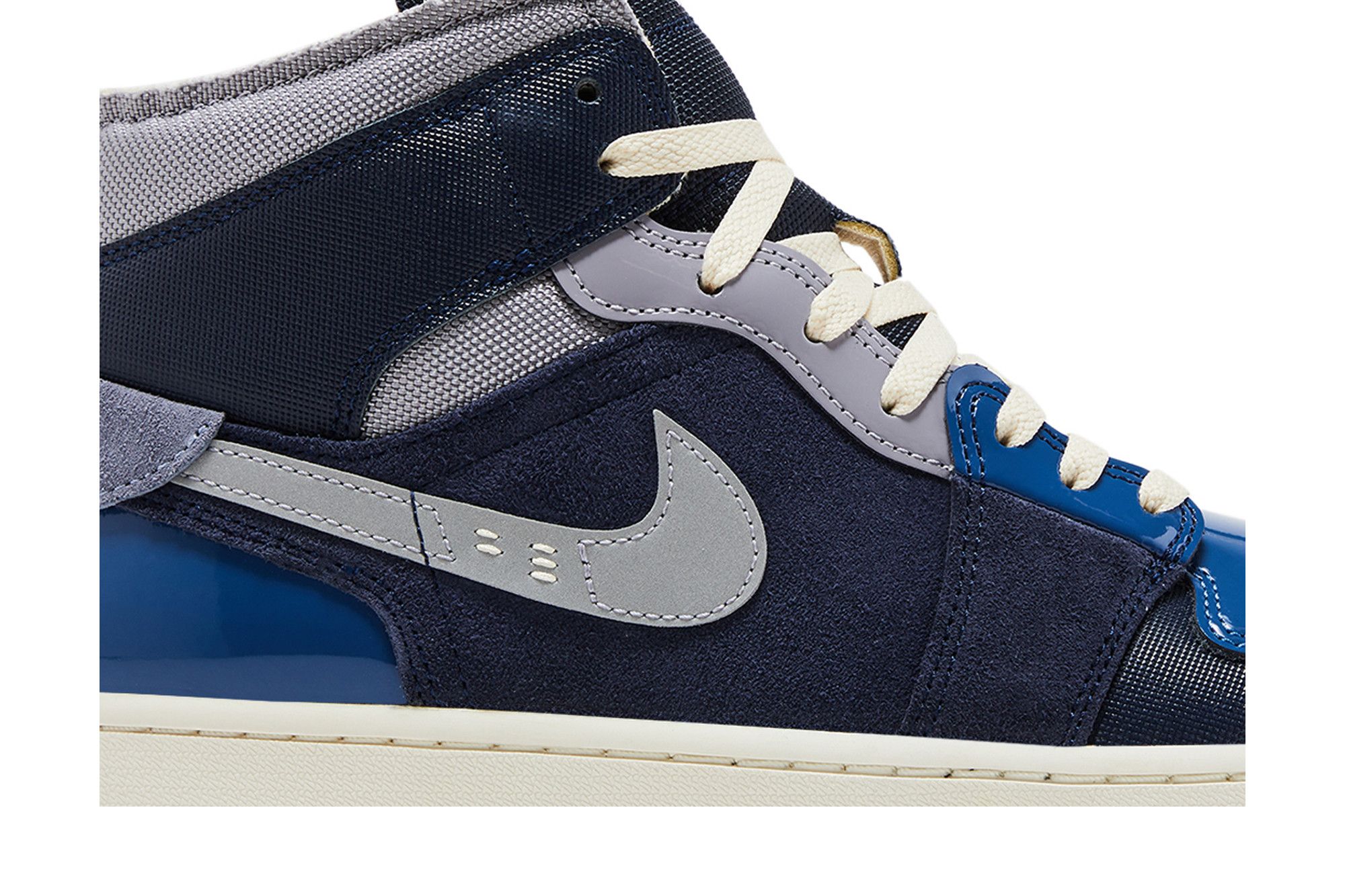 Buy Air Jordan 1 Mid SE Craft 'Inside Out - Obsidian