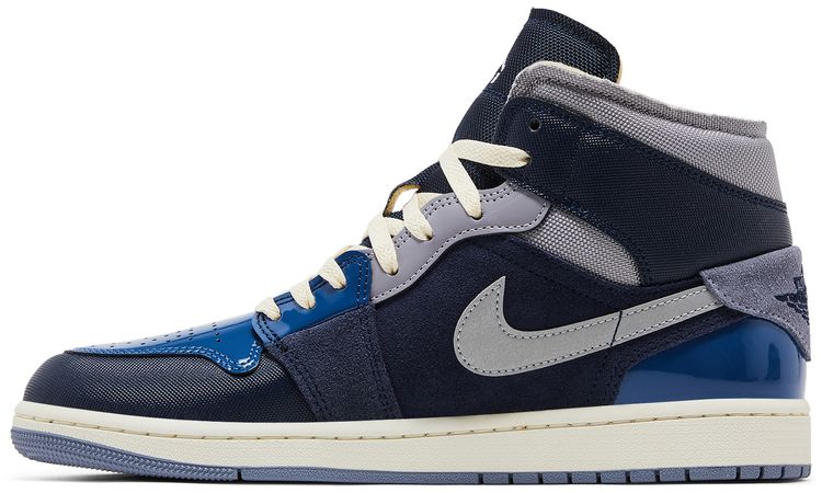 Air Jordan 1 Mid SE Craft Inside Out Obsidian