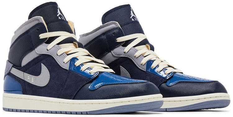 Air Jordan 1 Mid SE Craft Inside Out Obsidian