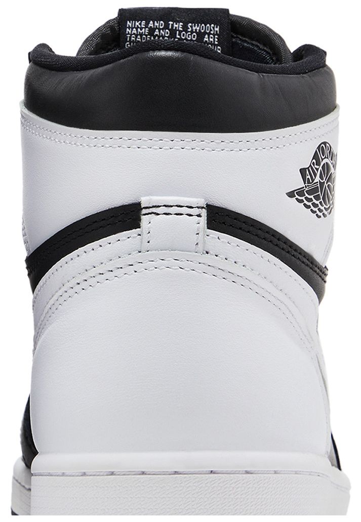 Air Jordan 1 Retro High OG Black White 20