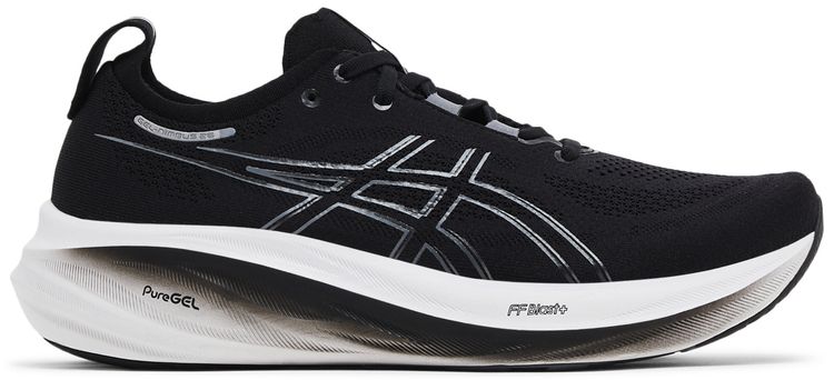 Asics Gel Nimbus 26 Wide Black Graphite Grey