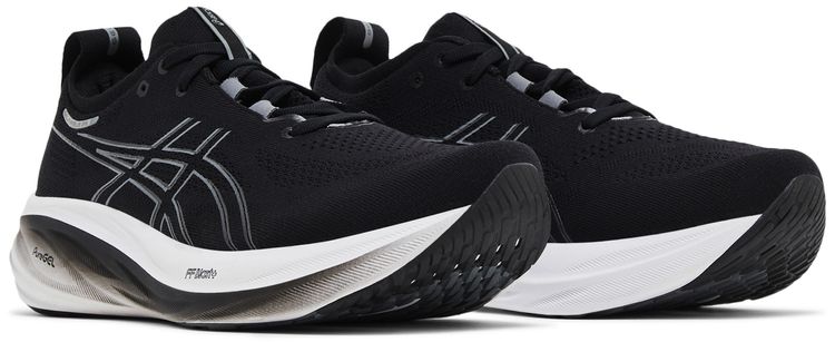 Asics Gel Nimbus 26 Wide Black Graphite Grey