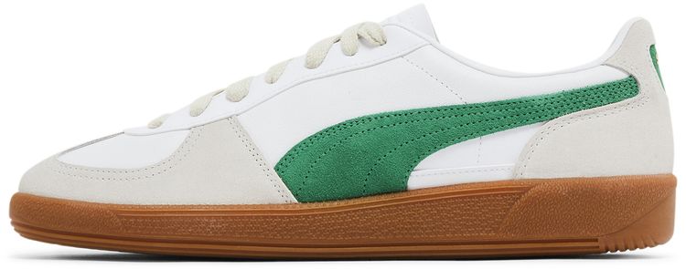 Puma Palermo Leather White Archive Green Gum