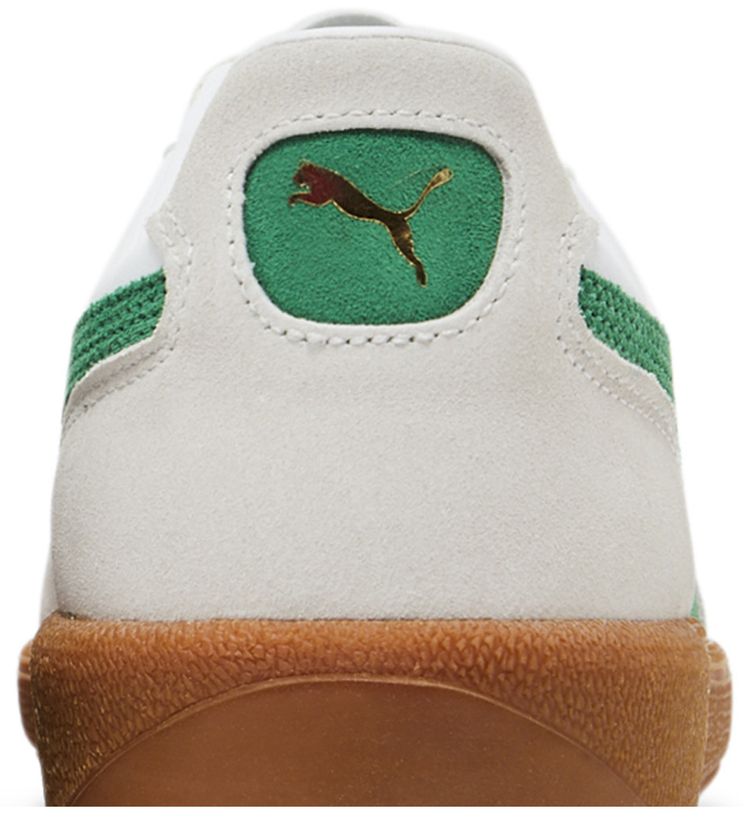 Puma Palermo Leather White Archive Green Gum
