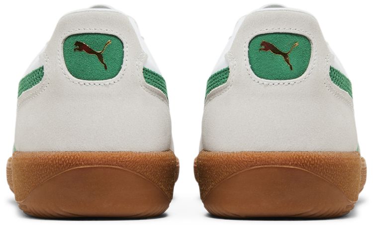 Puma Palermo Leather White Archive Green Gum