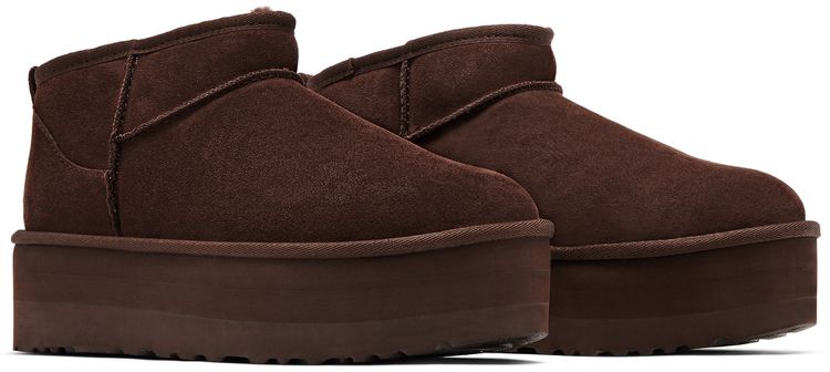 Wmns Classic Ultra Mini Platform Boot Burnt Cedar