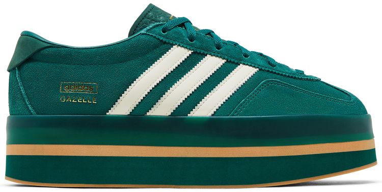 Adidas Wmns Gazelle Stack Green Cream Gum