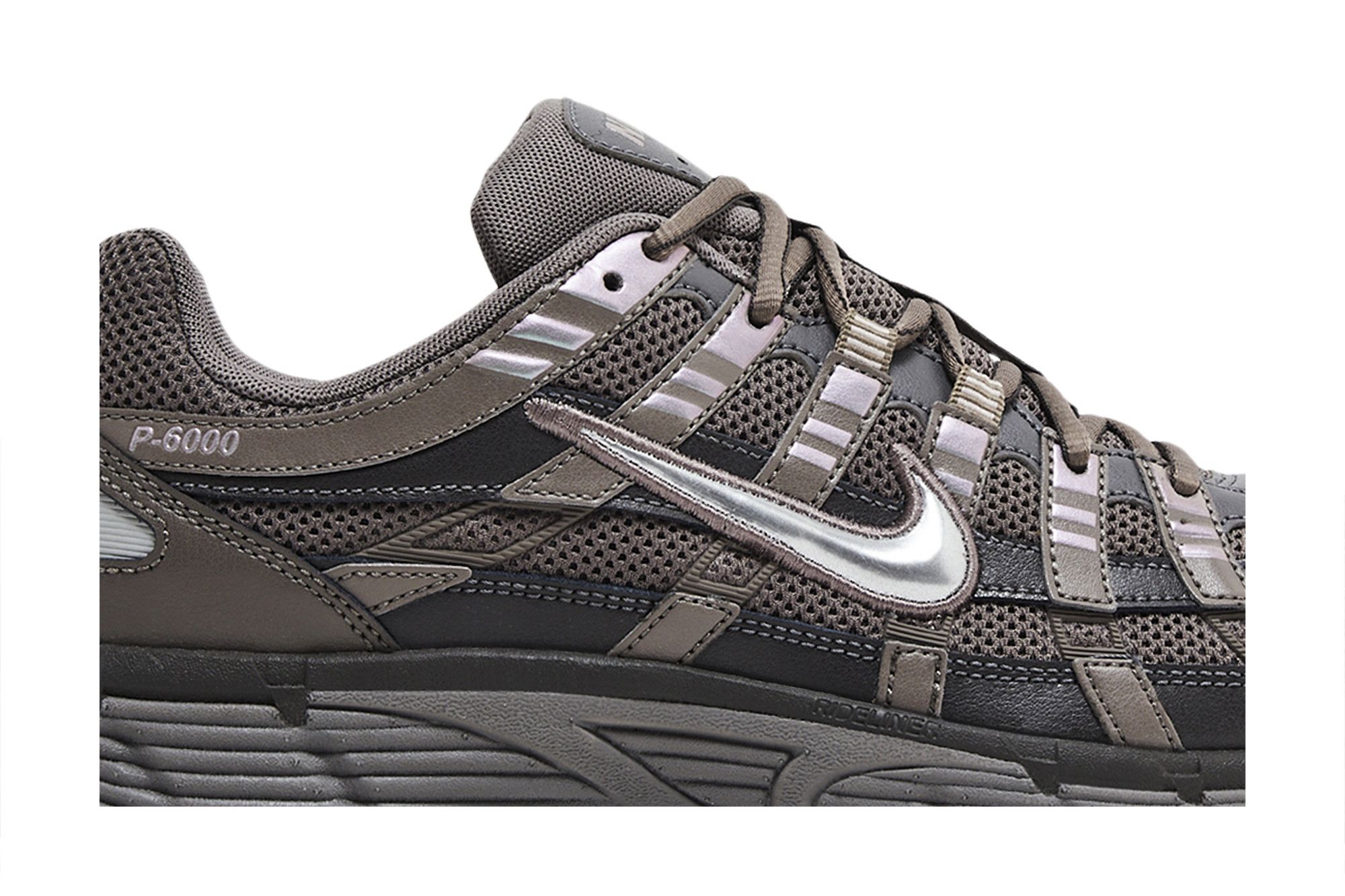 【新品未使用】NIKE P-6000 \"Cave Stone\" US9 27cm Nike P-6000 Cave Stone Metallic Silver Men Unisex Casual