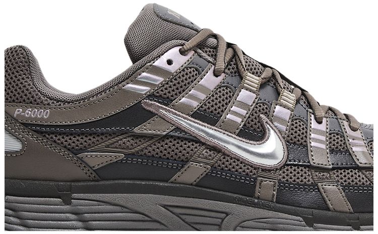 Nike P 6000 Cave Stone Metallic Silver