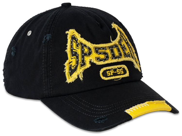 Sp5der TF 6 Panel Hat Black