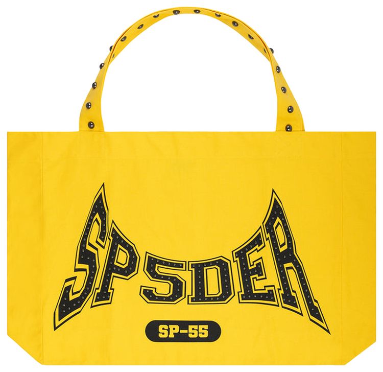 Sp5der TF Studded Tote Yellow