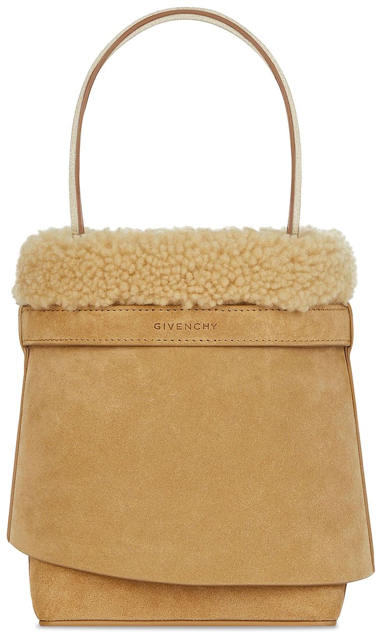 Givenchy Shark Lock Bucket Bag Hazel