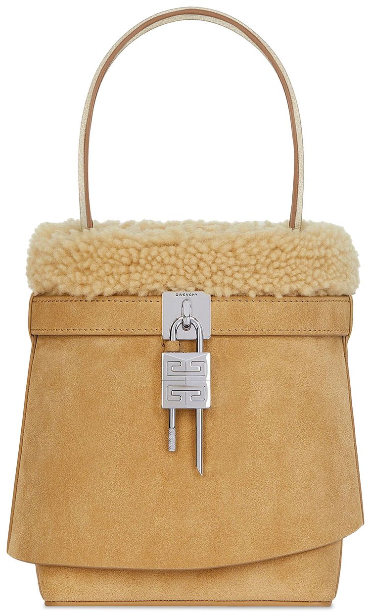 Givenchy Shark Lock Bucket Bag Hazel