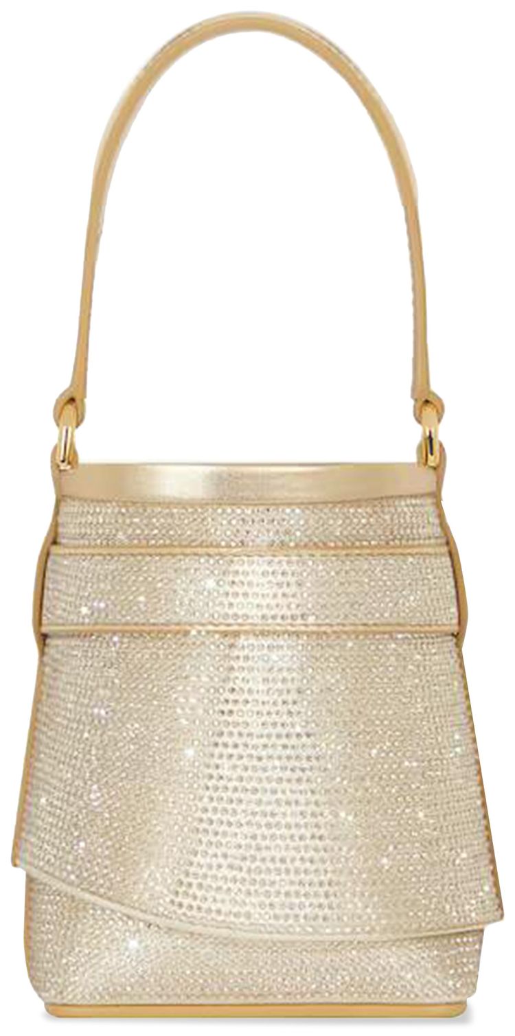 Givenchy Micro Shark Lock Bucket Bag Blond