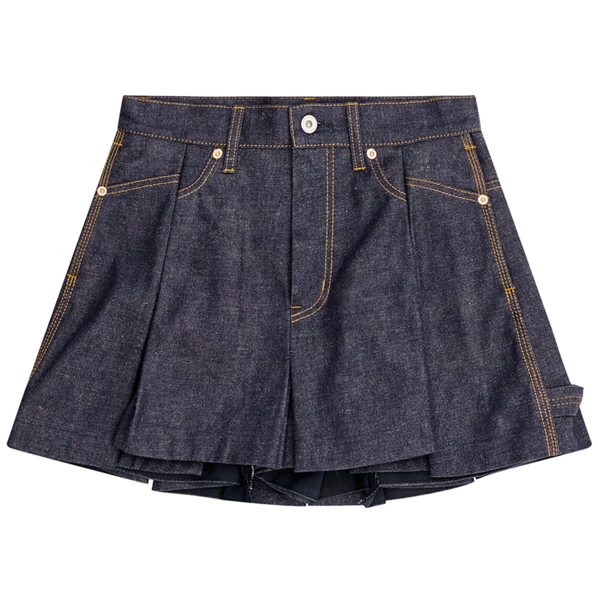 sacai 2024SS Indigo Denim Short Pants