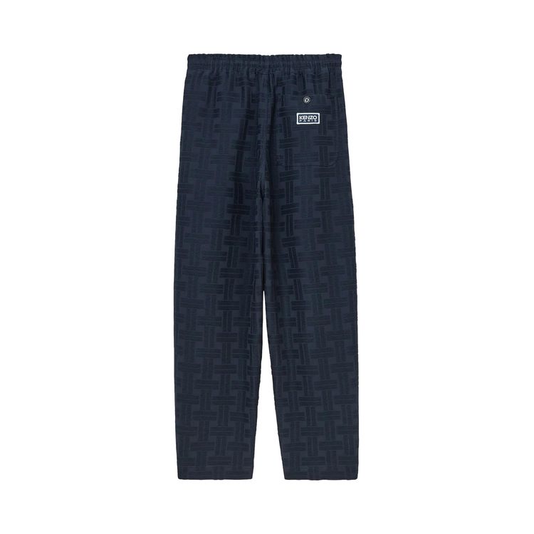 Kenzo Weave Jogger Pants Blue