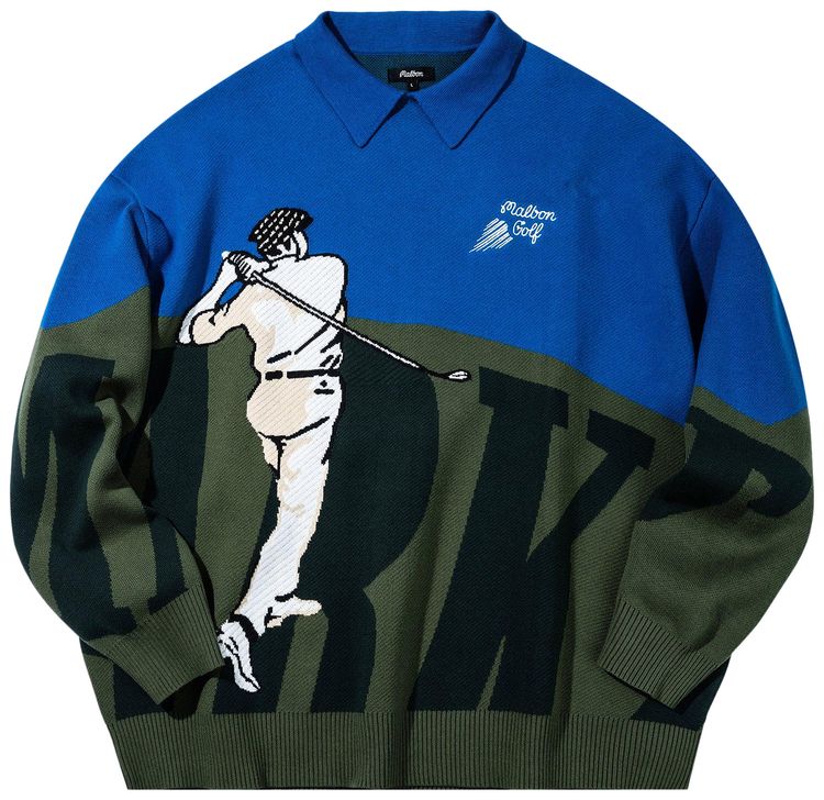 Market Rugby Knit Polo Multicolor