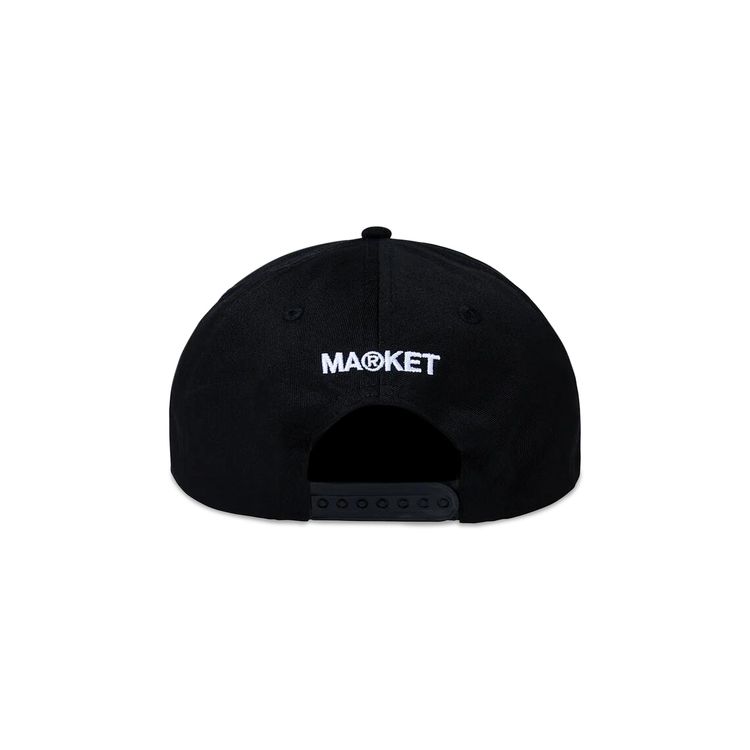 Market Not Guilty 5 Panel Hat Black