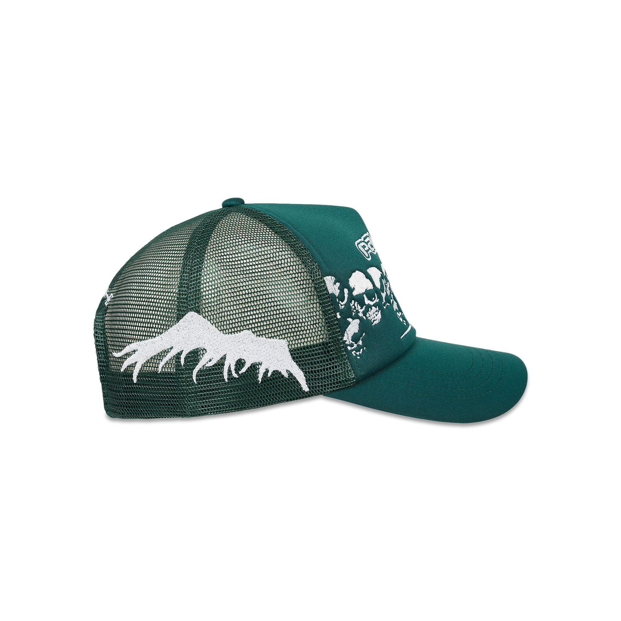 開店祝い Buy GOAT | P28H033 - 'Green' Trucker Note Death x Palace 帽子
