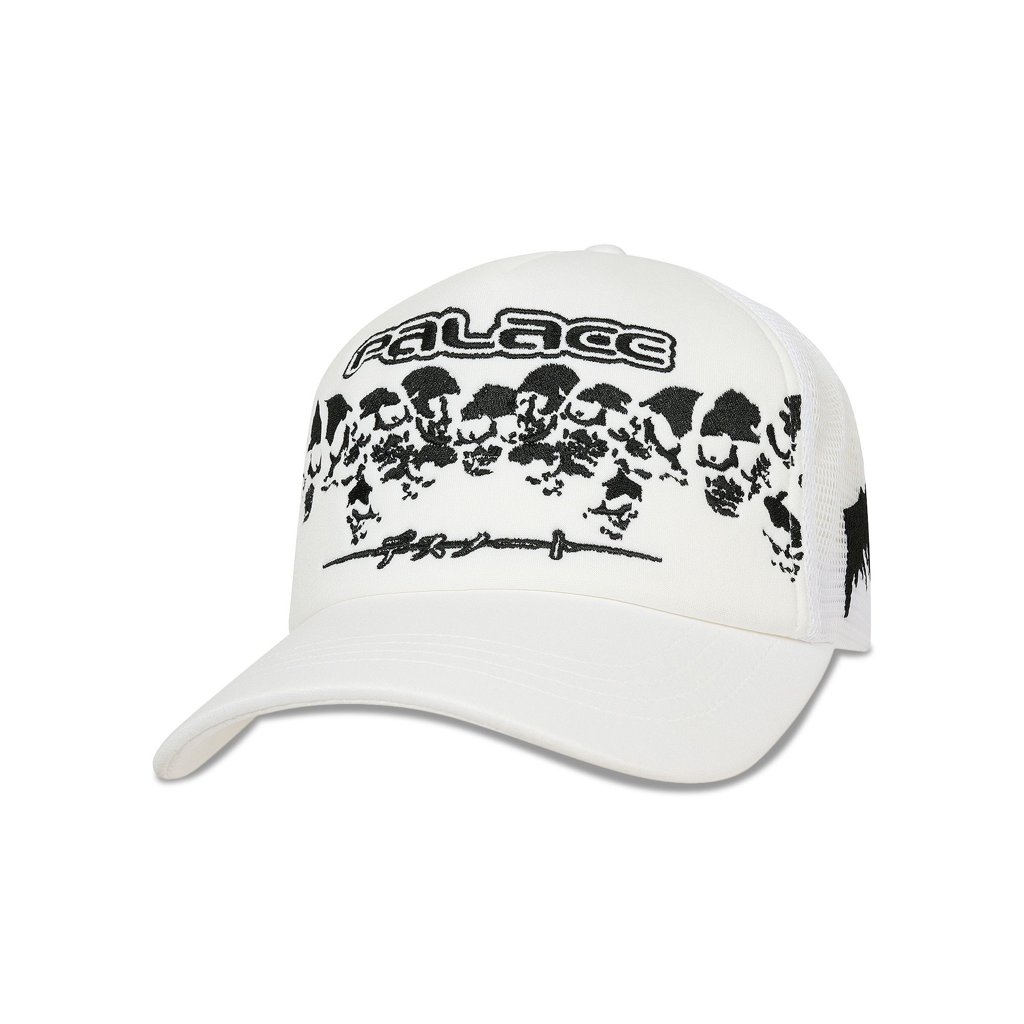 全国送料無料ギフト Palace Buy x GOAT | P28H035 - 'White' Trucker Note Death 帽子