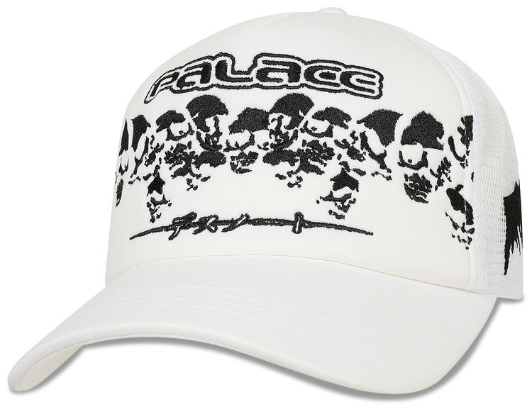 Palace x Death Note Trucker White