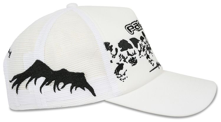 Palace x Death Note Trucker White