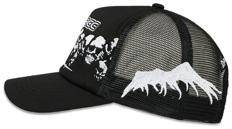 Palace x Death Note Trucker Black