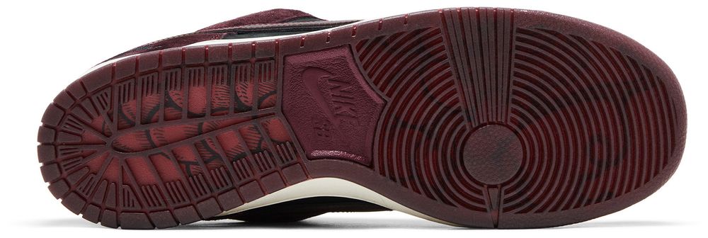 Riot Skateshop X Dunk Low Pro SB QS Mahogany Dark Beetroot