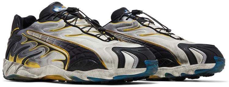 Puma AAP Rocky x Inhale Distressed Pack Warm White Pele Yellow