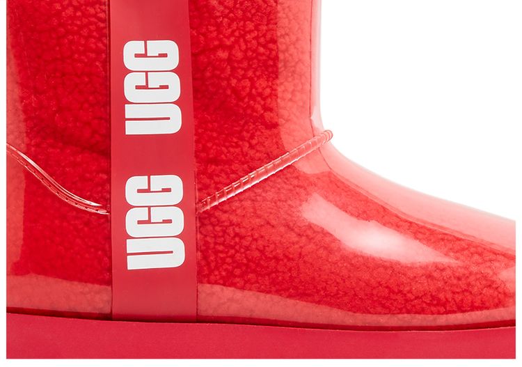 UGG Wmns Classic Clear Mini Hibiscus Pink