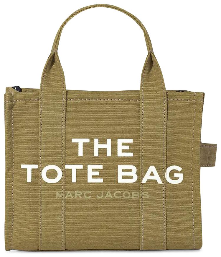 Marc Jacobs Canvas Small Tote Bag Slate Green