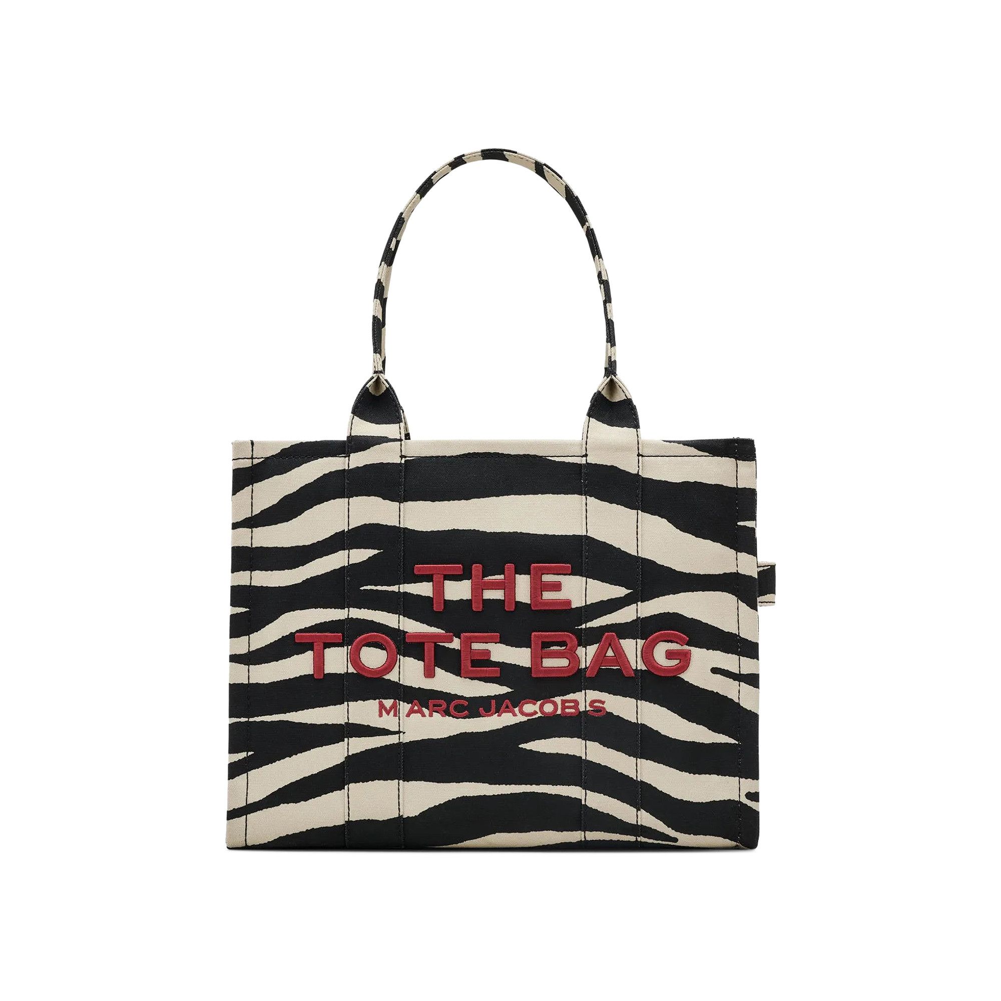 Marc Jacobs セフラフリントラシトトハック 2F4HTT020H05 005 Buy Marc Jacobs Zebra Canvas Large Tote Bag 'Black/White