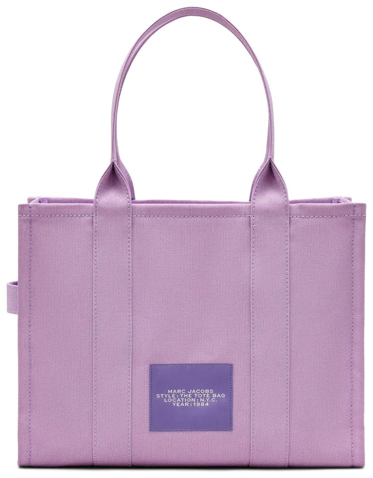 Marc Jacobs Canvas Large Tote Bag Wisteria