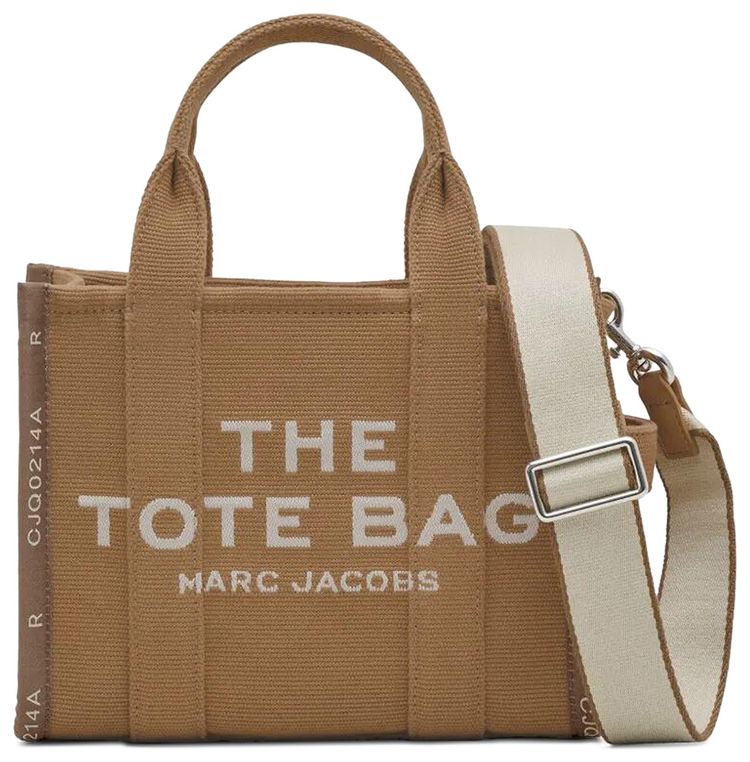 Marc Jacobs Jacquard Small Tote Bag Camel