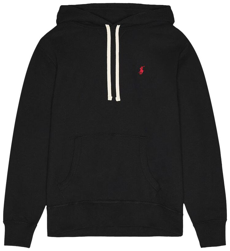 Polo Ralph Lauren Long Sleeve Fleece Hoodie Black