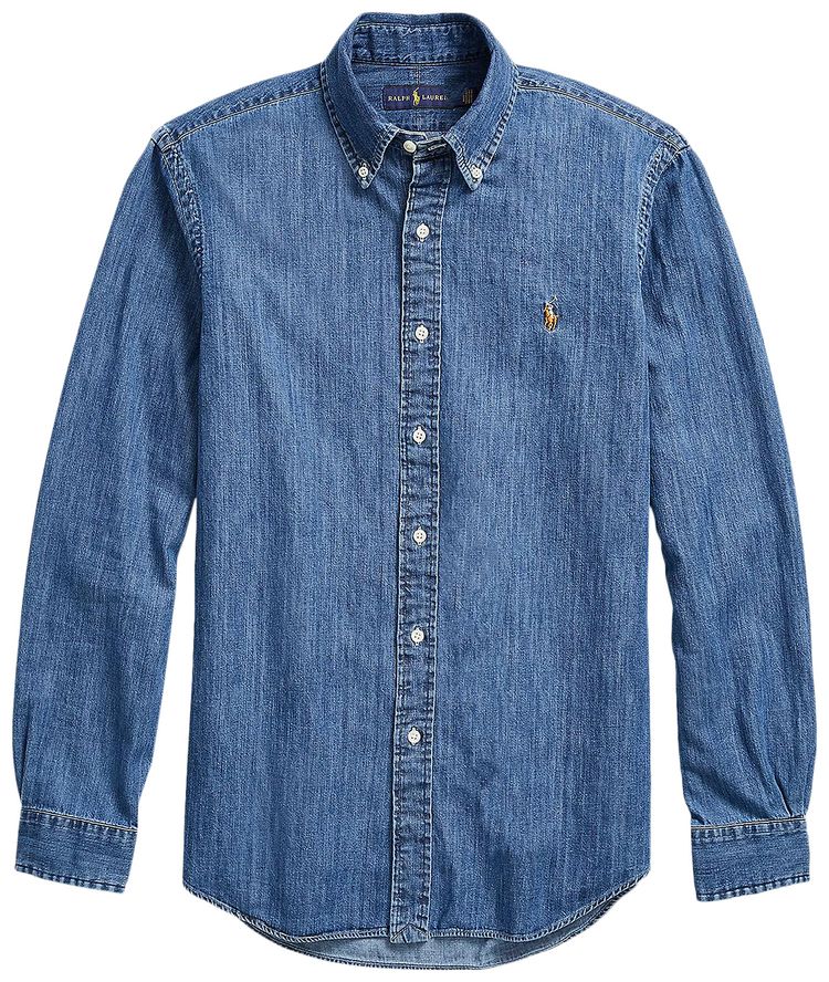 Polo Ralph Lauren Denim Sport Shirt Blue