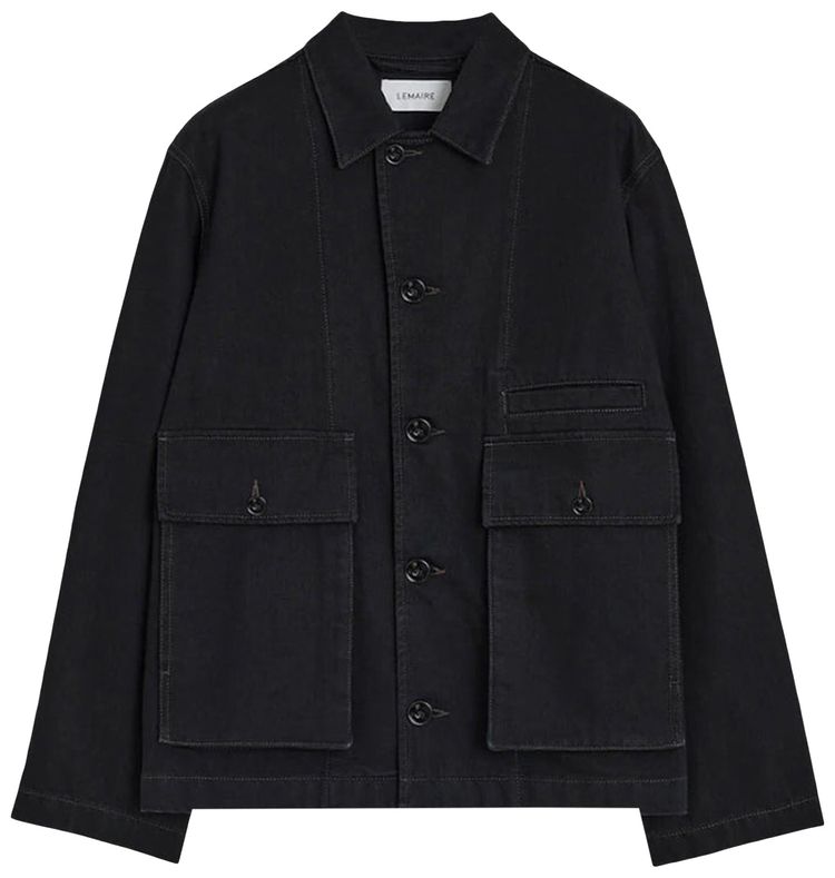 Lemaire Boxy Jacket Black